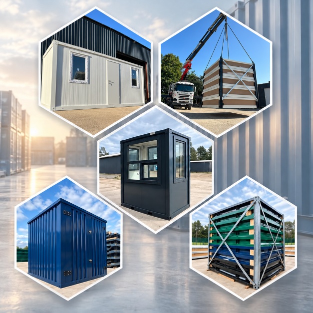 Stedea, quick assembly container, quick-assembly container, flat pack container, modular container, modular steel container, security cabin, guard cabin, security booth, storage shed, steel storage shed, modular storage shed, portable container, insulated container, modular steel solutions, modular building solutions, container manufacturer, security cabin manufacturer, storage shed manufacturer