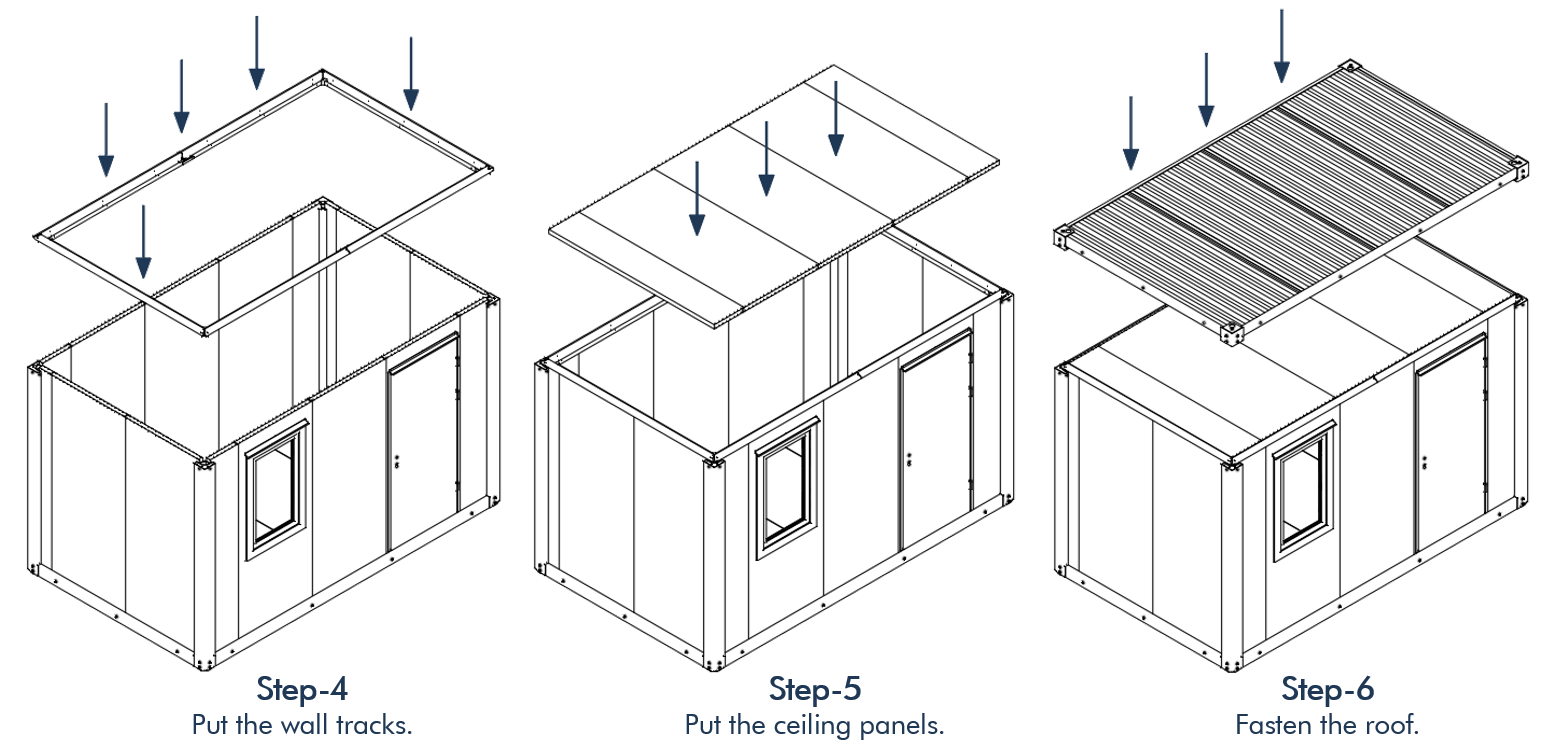 Stedea, quick assembly container, quick-assembly container, flat pack container, modular container, modular steel container, security cabin, guard cabin, security booth, storage shed, steel storage shed, modular storage shed, portable container, insulated container, modular steel solutions, modular building solutions, container manufacturer, security cabin manufacturer, storage shed manufacturer